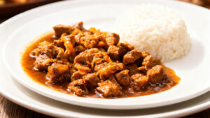 Quando o molho envolve a carne suína nasce Picadinho Suíno com Shoyu