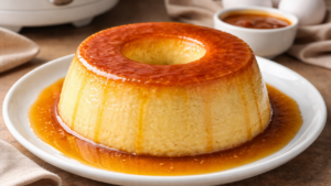 Pudim de Leite na Airfryer Sem forno tradicional, esse pudim de leite conquista pela praticidade