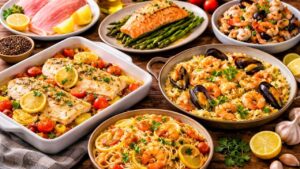 como variar o preparo de peixes e frutos do mar no dia a dia?