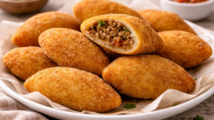 Quem aprende esse passo nunca mais faz risólis de carne encharcado de óleo