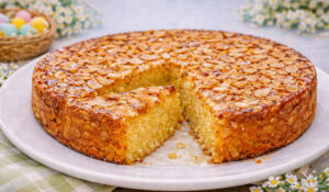 Tarte de amêndoa húmida (a melhor tarte do mundo)