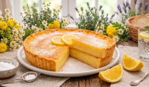 Tarte de Limão muito fácil e rápida de preparar