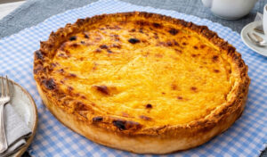 Tarte de Pastel de Nata que fica uma verdadeira delícia