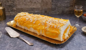 Torta de Claras com Doce de Ovos (tão boa que se desfaz na boca)