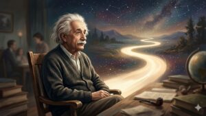 Albert Einstein disse: “Se você quer viver uma vida feliz, vincule-a a um objetivo, não a pessoas ou coisas.”