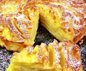 Torta de Maçã Cremosa