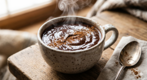 Simples de preparar e cheio de sabor, o chocolate quente cremoso conquista no primeiro gole