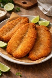Peixe Empanado Sem Fritar: Receita Crocante, Saudável e Fácil de Fazer