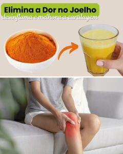 Bebida para Dor no Joelho e Articulações: Receita Natural Anti-inflamatória