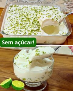 Mousse de Limão Sem Açúcar: Receita Leve, Cremosa e Refrescante