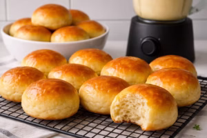 Pãozinho de Leite Caseiro (Fofinho, Macio e Fácil de Fazer)