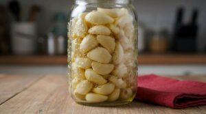 Não é molho, nem tempero, o segredo para um dente de alho em conserva melhor que o de restaurante