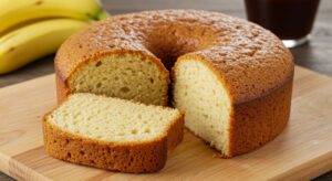 Bolo de banana fofinho e irresistível perfeito para quem quer sabor caseiro