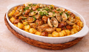 Carne de Porco à Alentejana (a melhor receita que já experimentei)