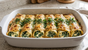 Panqueca de espinafre com ricota de dar água na boca, a opção perfeita para quem quer leveza sem abrir mão do sabor no jantar