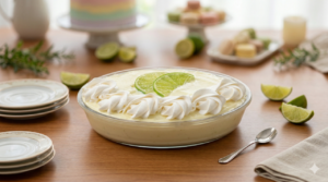 Geladinho, cremoso e fácil de fazer! O pavê de limão na travessa que faz sucesso entre os doces caseiros