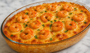 Strogonoff de Camarão no forno (tão bom e tão fácil de preparar)