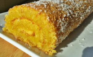 Torta de Coco Húmida com Poucos Ingredientes